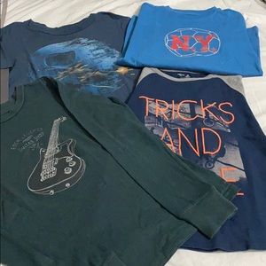 4 Long sleeves T-shirt for boys